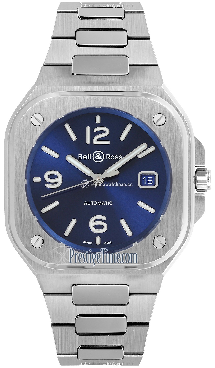 BR05A-BLU-ST/SST Bell & Ross BR 05 Automatic 40mm Mens Watch BR05A-BLU-ST/SST Bell & Ross BR 05 Automatic 40mm Mens Watch